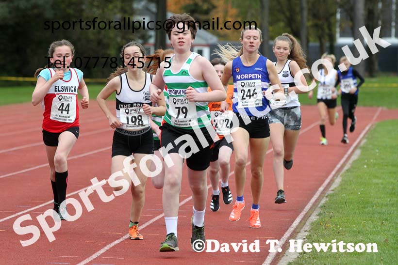 One mile, NECAA Open Meeting, Morpeth, Sunday, October 18th. David T. Hewitson/Sports for All Pics